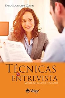 Livro Técnicas de Entrevista: Método, Planejamento e Aplicações