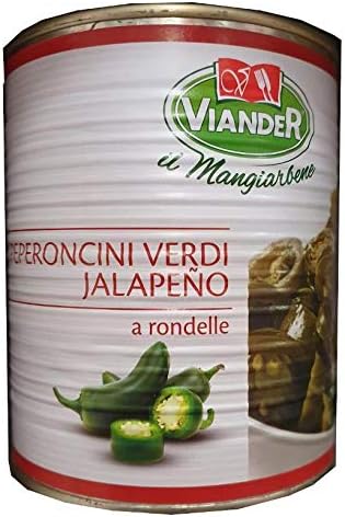 Viander Peperoncini Verdi Jalapeno A Rondelle Gr 450 Amazon It Alimentari E Cura Della Casa