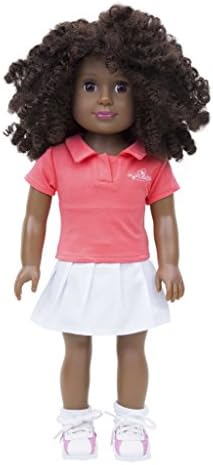 My Muse Dolls Medium Tone Curly Hair Multicultural Doll