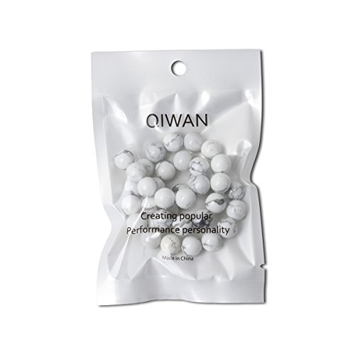 Qiwan Natural and gorgeous crystals, semi precious stones, healing gemstones, circular loose bead bracelets DIY semi-finished br　並行輸入