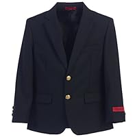 Gioberti Big Boys Formal Navy Blazer Jacket, Size 10