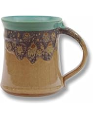 Clay In Motion Handmade Ceramic Medium Mug 16oz - Island Oasis