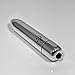 Ready and Willing Luxury Trigger Massager Powerful 10 speed waterproof with microfiber storage bag (Metallic Silver)