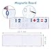 Gamenote Classroom Magnetic Numbers and Operations Kit with Magnet Board - Foam Number Magnets for Kids and Teachers(120 pcs in Box)