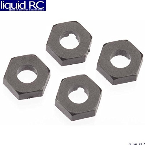Tekno RC TKR5571 Wheel Hexes 12mm Composite Black SCT410