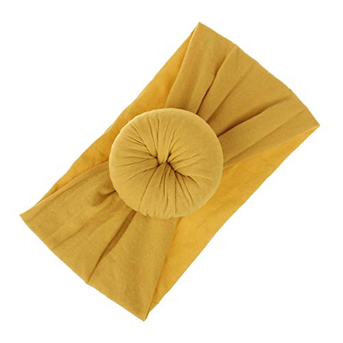 inSowni Newest Super Stretchy Nylon Bow Flower Turban Headbands Hairbands Headwraps for Baby Girl Toddlers Infants Newborns (10 Pack S1) - Thumbnail 5