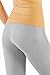 KHAYA Women's Seamless High Waist Slim Compression Full Length Legging Grey L