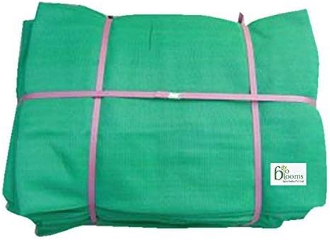 BIO BLOOMS AGRO INDIA PRIVATE LIMITED Gardening Shadenet 50% Shade 3X50 Meters Role Green and Black with Thin Rope,Thin and semi UV Treated for Building Cover, agri net EG