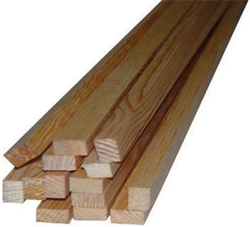 Thunderbird Forest Parting Bead 1/2 X 3/4 X 8 ' Solid Pine Bulk by ALEXANDRIA MOULDING