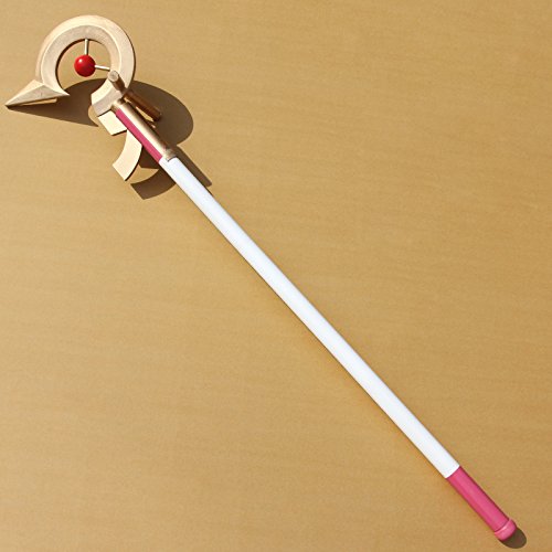 Magical Girl Lyrical Nanoha Takamachi Nanoha Wand PVC Cosplay Prop-0340