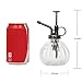Ebristar Plant Mister, Glass Watering Spray Bottle with Bronze Top Pump 6.5