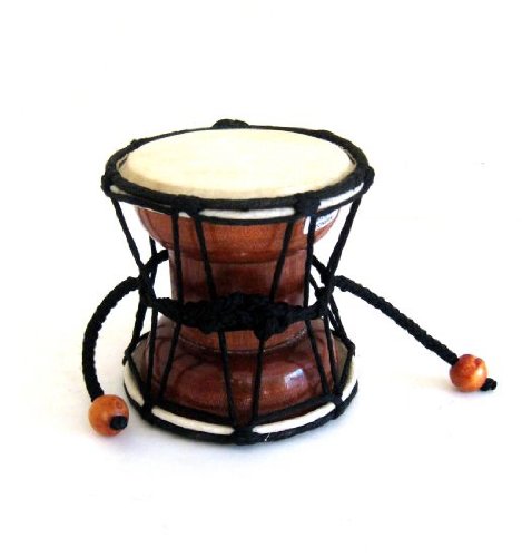 Djembe Drum - Small Drum - Damaru Hand Drum, Mini Drum, Professional Sound - JIVE BRAND