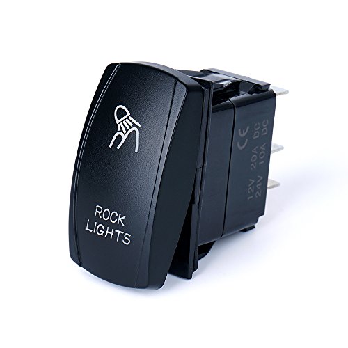 Xprite Rocker Switch Xprite 5 Pin Blue Laser