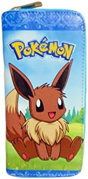 Pokemon: Cute Zipper Clutch Wallet - Eevee