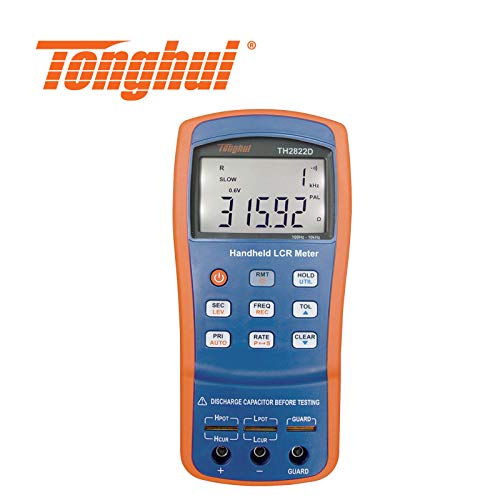 Electrical Testing TH2822D Handheld LCR Meter 100Hz 120Hz,1kHz,10kHz