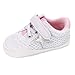 WeiYun Stars Baby Walkers Baby Shoes Sneakers Princess Soft Sole Shoes Toddler Casual Shoes (12Months, Pink)