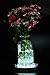 KITOSUN 6inch Under Vase LED Base Light 31pcs LED Bulb 3aa Battery Operated for Home, Events, Wedding, Celebrations Centerpiece Under Vase Lighting (6inchX1.4inch, White LED)