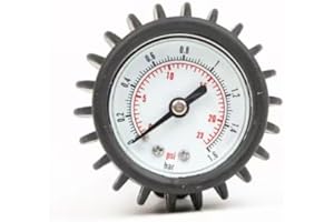 Barometer Kayak Air Pressure Gauge, Inflatable Boat raft Pressure Gauge with Air Valve Connector 1.6 Bar/ 23 PSI (1.6BAR/23PS