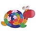 HIPGCC Snail Puzzle Wooden Jigsaw Toys alphanumeric Puzzles Preschool Educational Toys for Toddlers Kids Children Boys Girls, Toys for Age 3 4 5 Year Old and Up