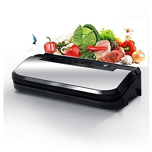 LiRuiPengBJ Vakuumierer Vakuumiermaschine, Kompakte Vakuumverpackungsmaschine für Lebensmittelsparer, Nass-Trockenfutter…