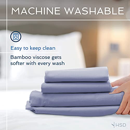 Hotel Sheets Direct 100 Viscose Derived from Bamboo Sheets King