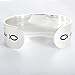 Christian Bracelet - Fruit of The Spirit Cuff Jewelry (Hand Crafted) - Love/Joy/Peace - Great Easter