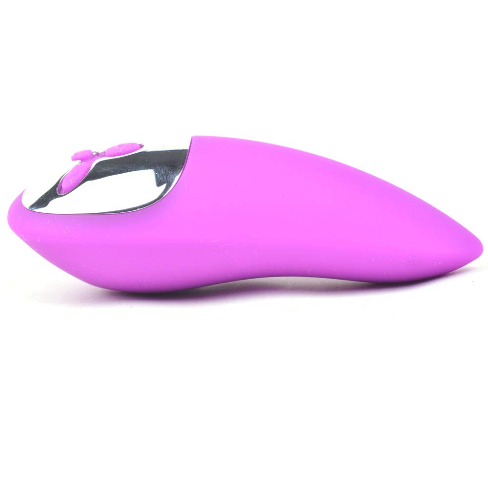 BeHorny 10-Speed USB Rechargeable Vibrating Tongue Sex Toy, Purple