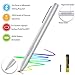 Surface Pro Pen, 4096 Levels of Pressure Surface Stylus Pen for Surface Pro 3 Pro 4 with Eraser Function and 2 Tips- Silver