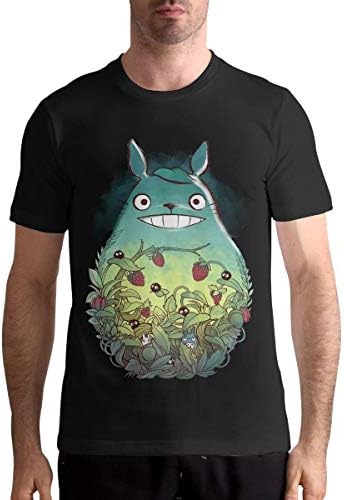LindaDFeeney My Neighbor Totoro Mens Fashion Tee Shirt Athletic