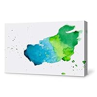 Canvas Wall Art Splash Ink Canvas Prints Home Artwork Decoration for Living Room,Bedroom - 12x18 inches