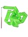 eBoot Dance Streamers Ribbon Wands Gymnastic Rhythmic Ribbon Dance Ribbon with Stick Twirling Rod, 2 m, 6 Pieces