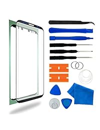 Samsung Galaxy S8 - Kit de reparación de pantalla de repuesto para Samsung Galaxy S8 G950 (Galaxy S8 5.8'), color negro