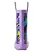 OAKI Kids Rubber Rain Boots Easy-On Handles, Purple Unicorns, 7T US Toddler
