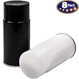 Avant Grub’s Disposable Salt & Pepper Shaker Bulk Pack: 4 Sets. Color-Coded Drop-Safe Bottles. Wholesale Pricing Used by Restaurants. Great for Weddings, Parties, Events, Celebrations & Galas.