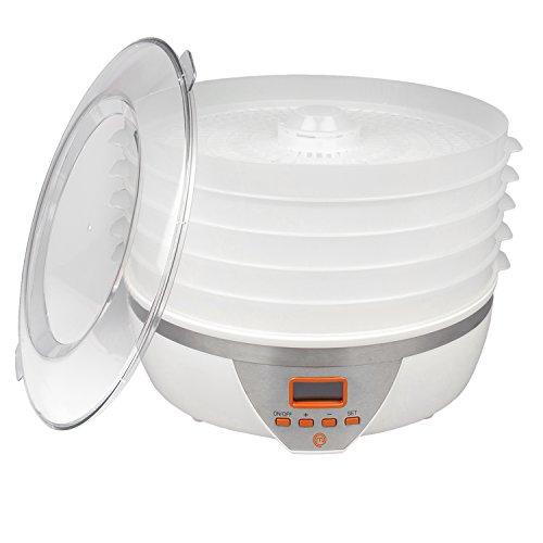image for MasterChef Food Dehydrator w 5 Trays and Digital Temperature Controls-
