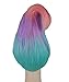Halloween Party Online Troll Wig, Tri-Colors Adult HW-281