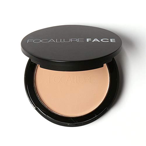 image for FOCALLURE oil control makeup Pressed Powder, Perfecting Loose Face Pow