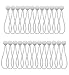 Dreamtop 25 x Ball Bungee Canopy Tarp Tie Down Cord Heavy Duty for Marquees Gazebos Tent