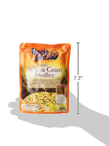 UNCLE BEN'S Ready Whole Grain Medley: Brown & Wild, 8.5 oz