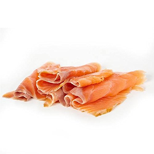 Wild Caught Smoked Sockeye Salmon Lox Cold Smoked Nova Pacific Canadian Fish Sliced (1 Lbs (2 x 1/2 Lbs)) - Thumbnail 3