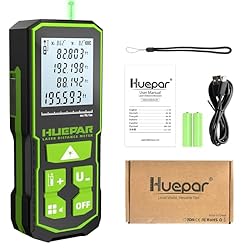 Huepar 196FT/60M Rechargeable Laser Measuring Tool