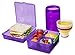 Sistema Lunch Collection Lunch Box and Bottle Pack, Color Received May Vary