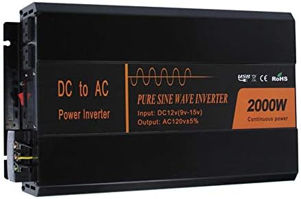 高価値セリー人気殺到 Gys 2 Xk Lcd表示 00w ケーブル付き 家電 カメラ 8個予備ヒューズ付き 50hz 60hz 産業 研究開発用品 クジハン Lcd表示 インバーター 12v 正弦波 最大出力4000w B08csmpqvd カーアクセサリ