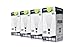 A21 LED Bulb, LuminWiz 15.5W 4000K 1700lm Dimmable UL-Listed Energy Star LED Light Bulbs,100W Equivalent, Daylight White,Medium Screw,E26 Base,4-Pack