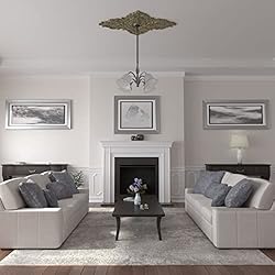 Ekena Millwork CM70X43MLWHC Melchor Diamond Ceiling
