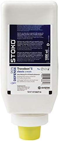 Deb Group Travabon Classic Cream, 1000 mL Refill (8 Pack)