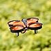 Mini RC Drone,F36 Remote Control Quadcopter with 2.4GHz 4CH 6 Axis Gyro mini Drone for Indoor-Outdoor Fly, Headless Mode helicopter (orange )