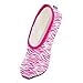 Snoozies Skinnies Lightweight Slippers | Cozy Slippers for Women | Travel Flats On The Go | Preppy Dots Mini | Medium