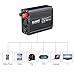 SUAOKI 300W Power Inverter DC 12V to 110V AC Car Converter with 4.2A Dual USB Car Adapter and 2 AC Outlets