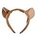 Wildlife Tree Plush Mountain Lion / Cougar Ears Headband and Tail Set for Cougar Costume, Cosplay or Safari Party Costumes